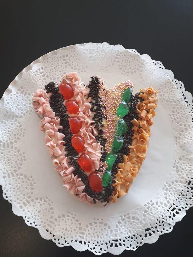 Palmeras especiales preparadas para feria 