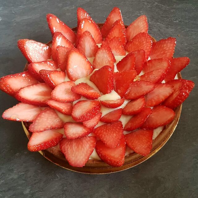 Tarte aux fraises