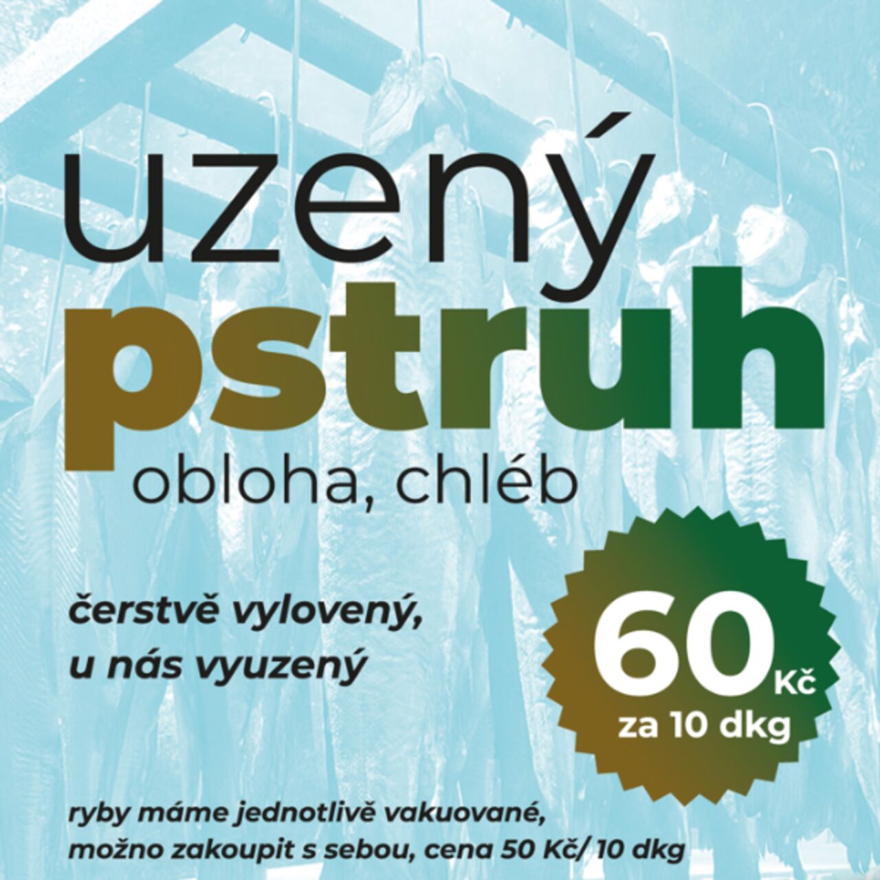 Uzený pstruh