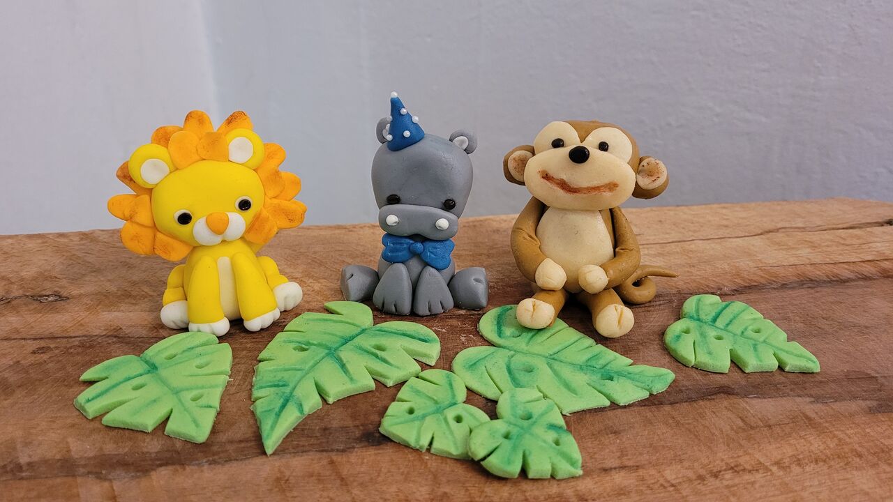  Modelovaná ZOO zvířátka