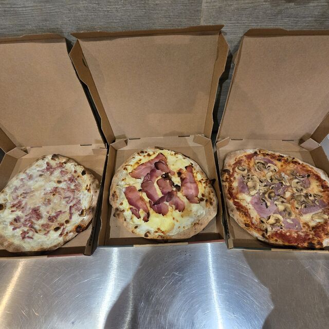 Quelques une de nos pizzas artisanales