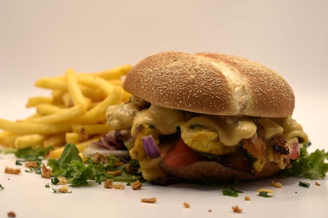 Chika Burger / frites