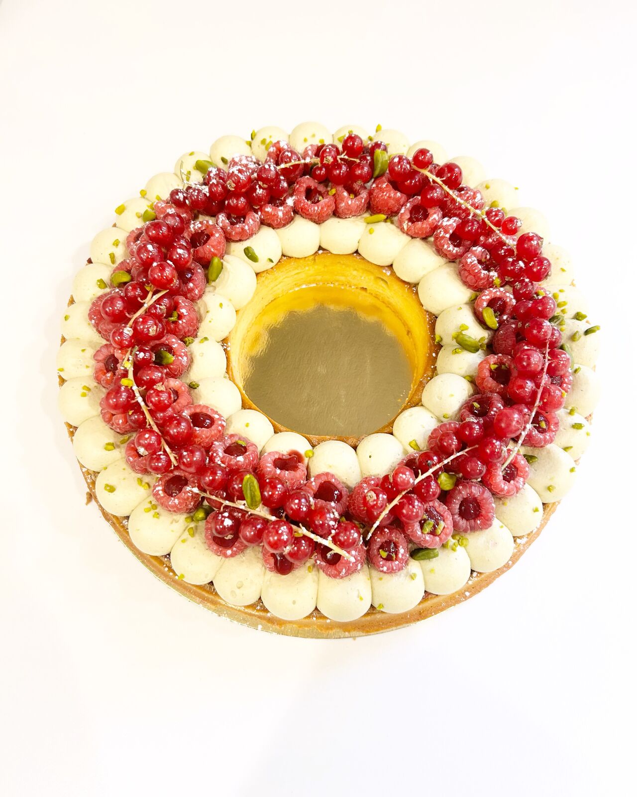 Tarte Framboise Pistache