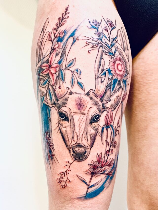 Amelander Deerne (sketchy stijl) - voor Milou