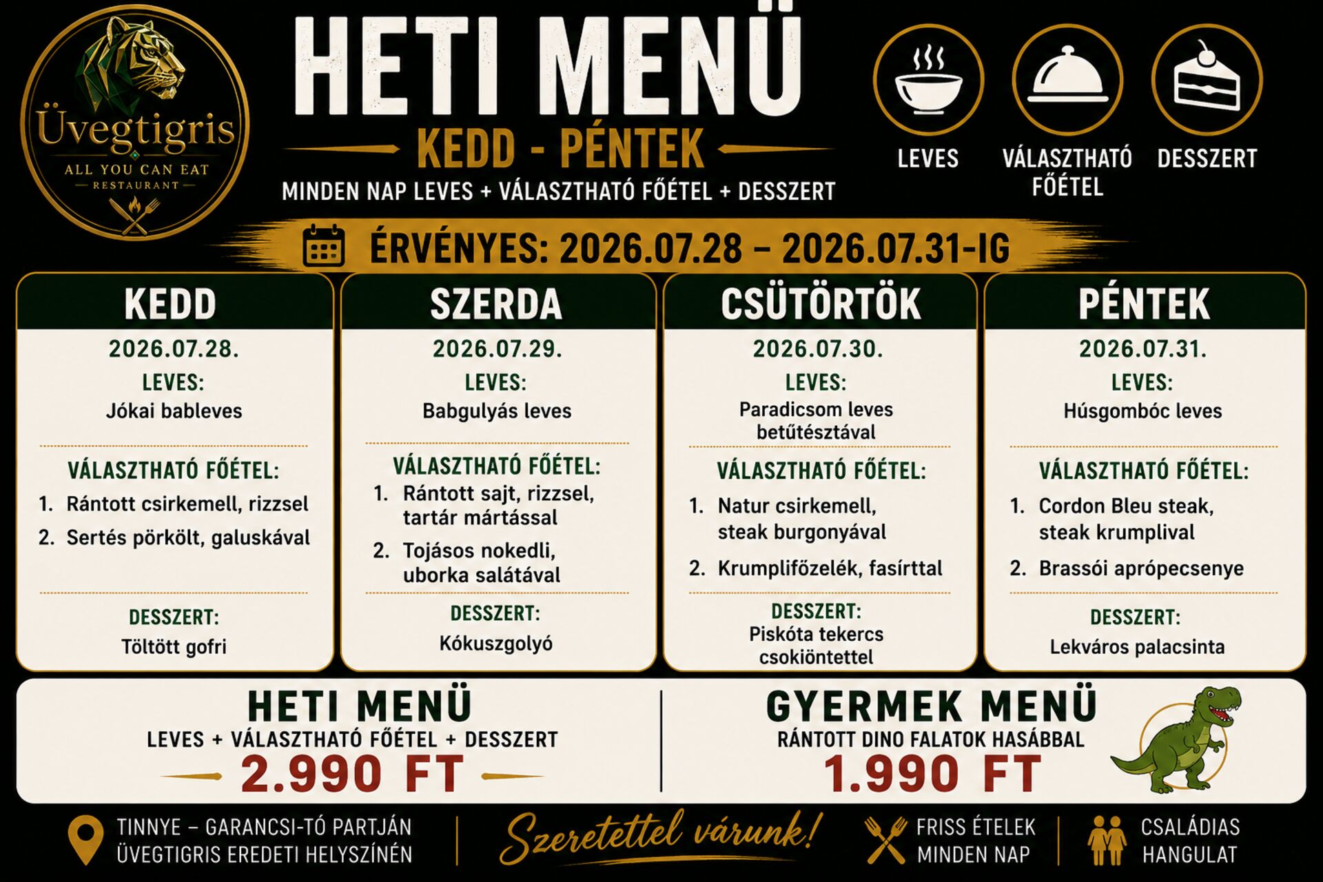 Heti menü