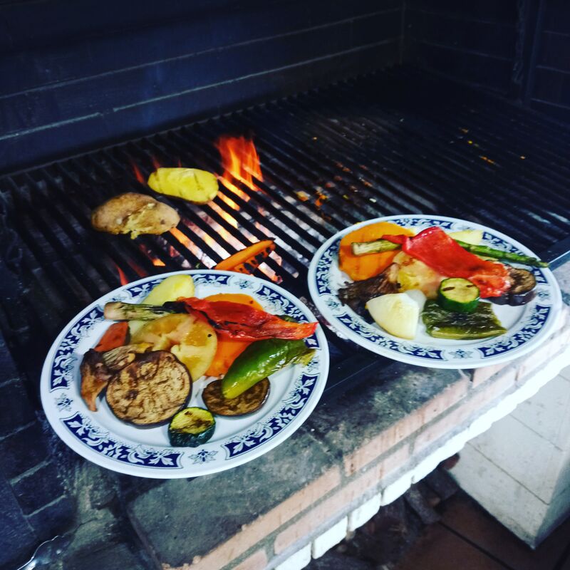 PARRILLADA DE VERDURA PARA NUESTROS MENUS DE LUNES A VIERNES MEDIODIA!
