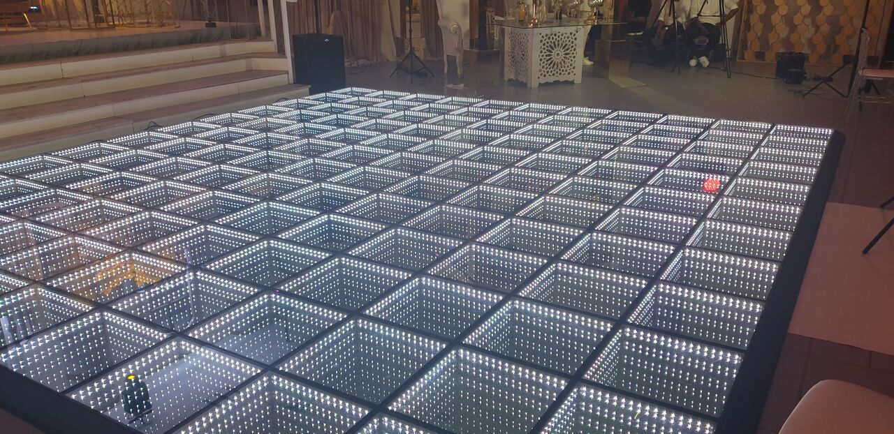 Piste de danse lumineuse pour vos évènements.
