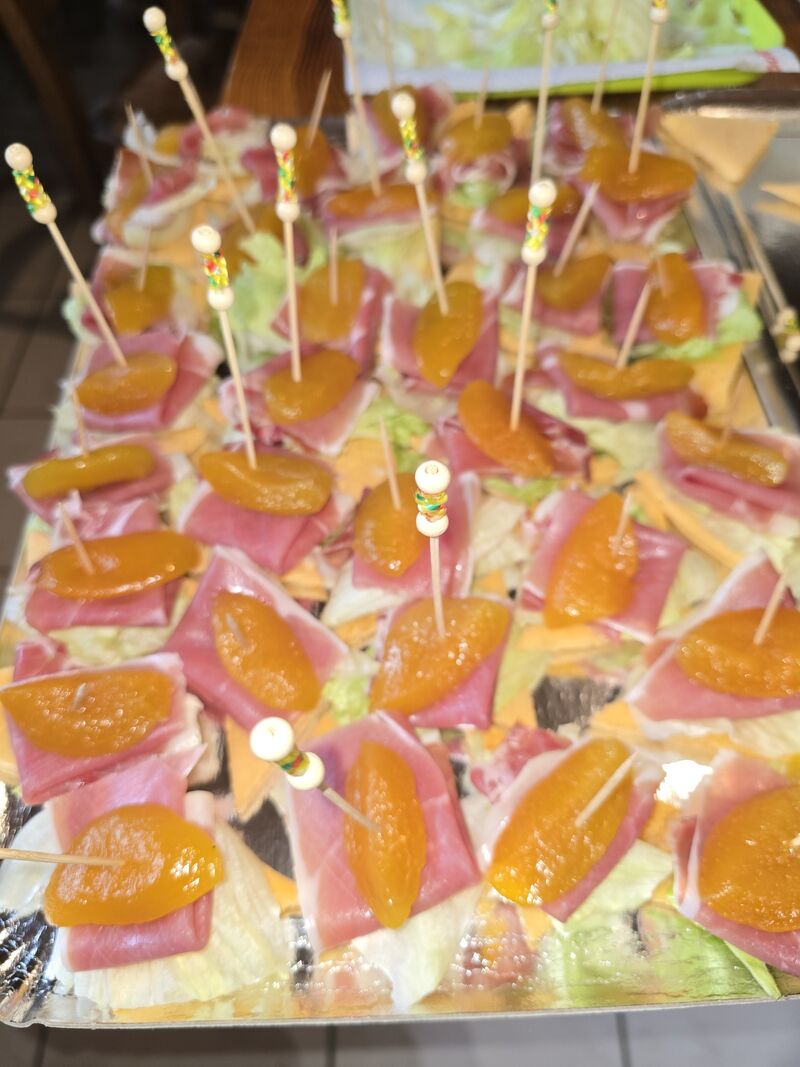 Tapas coppa pêche 
