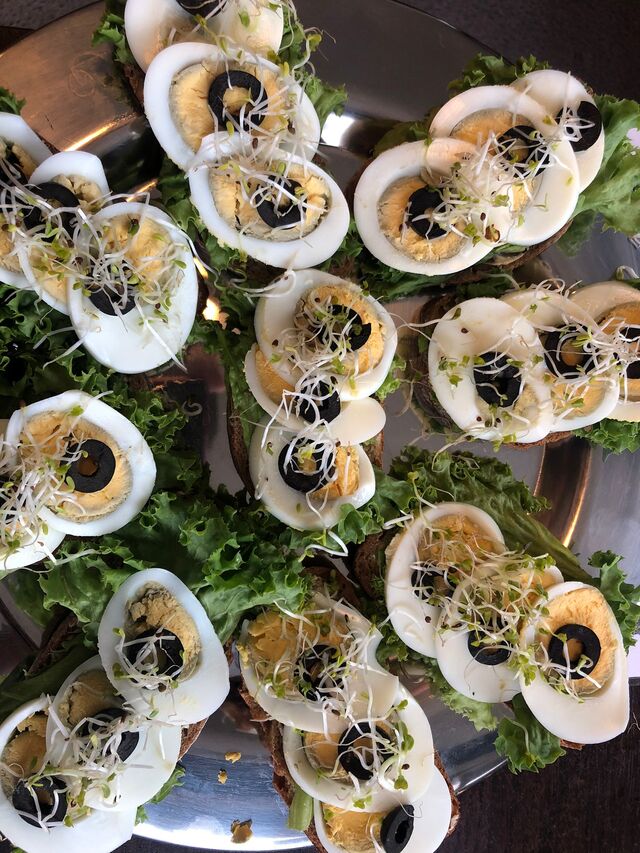 Hochzeit - Buffet
gefüllte Eier