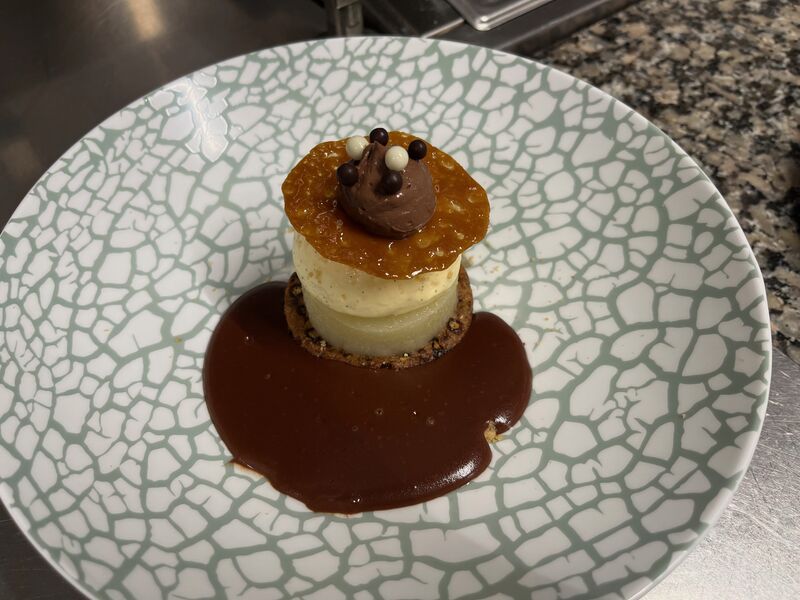 Poire façon Belle Hélène