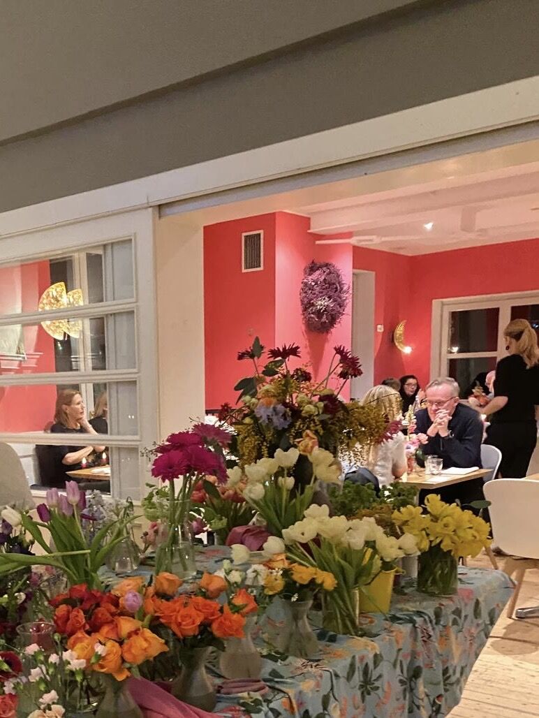 Blick ins Kaminzimmer