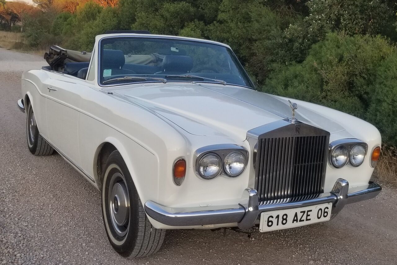 ROLLS ROYCE cabriolet pour mariage dans le (06) Alpes-Maritimes et (83) Var