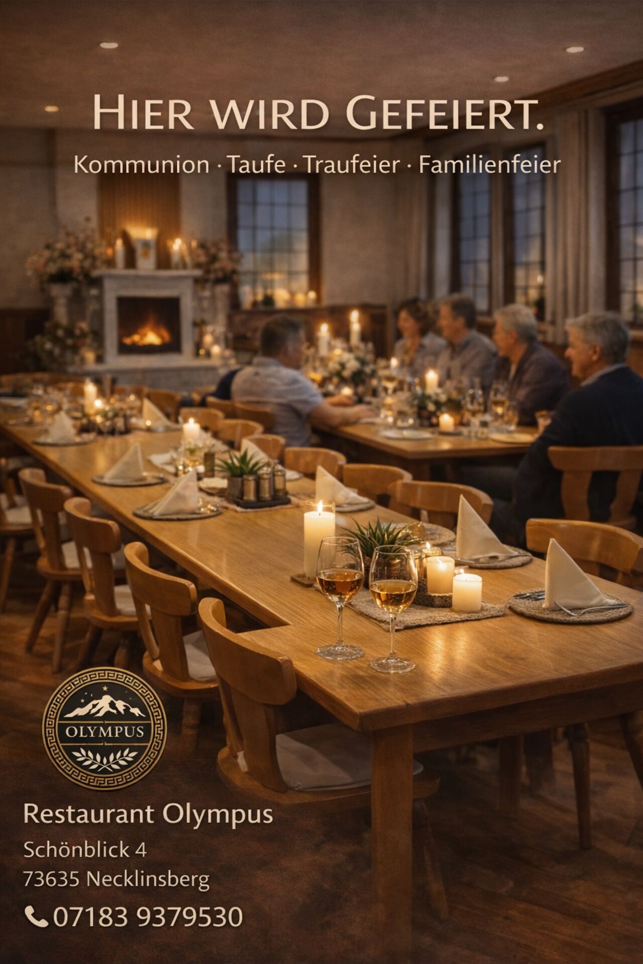 Ein besonderer Geburtstag. Oder auch ein Abschied, der in würdigem Rahmen stattfinden soll.