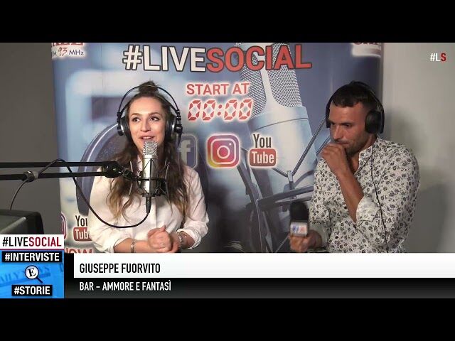 Nuova apertura bar-pasticceria Ammore&Fantasi' su Radio Roma Capitale con Giuseppe Fuorvito e Giulia Capobianco!
