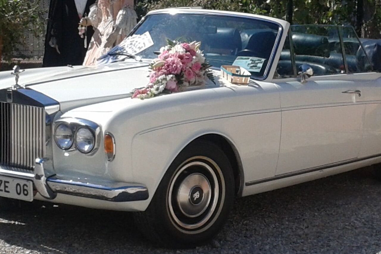 ROLLS ROYCE cabriolet pour mariage (06) Alpes-Maritimes et (83) Var
