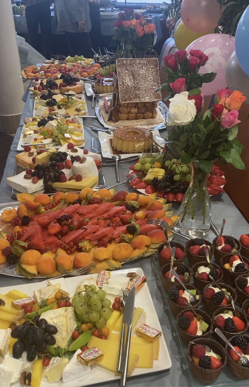 Buffet d'anniversaire