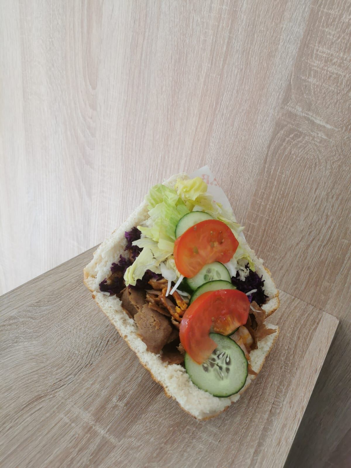 kebab w bułce 