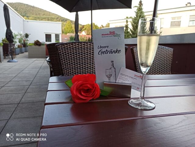 Unsere schöne Terrasse