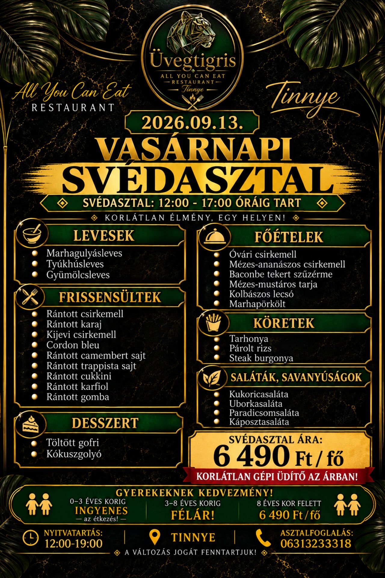 Svédasztal