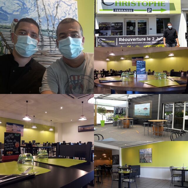 Réouverture de notre Établissement ce Mardi 02 Juin avec protocole de sécurité...
A très bientôt ...