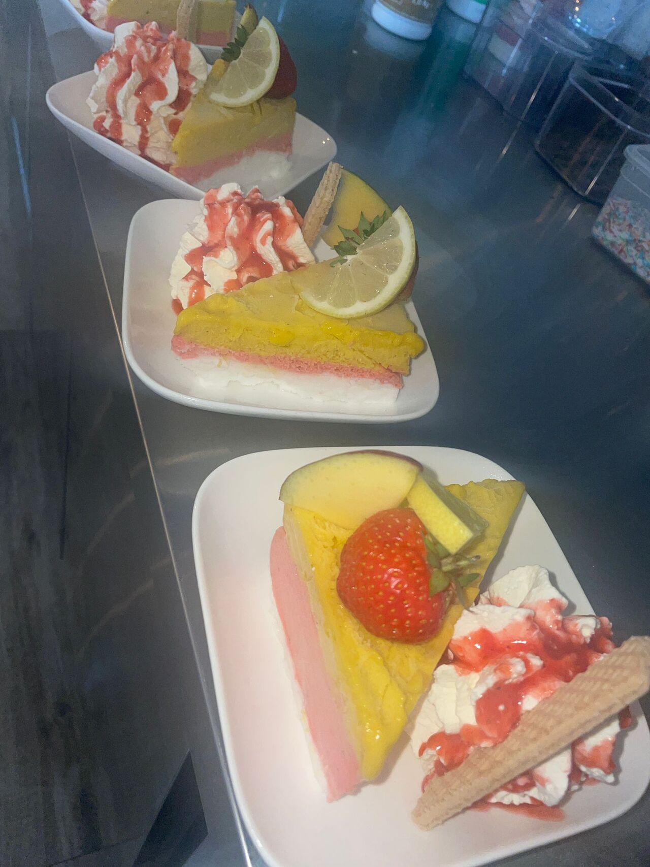 Fruchtsorbet Cassata 