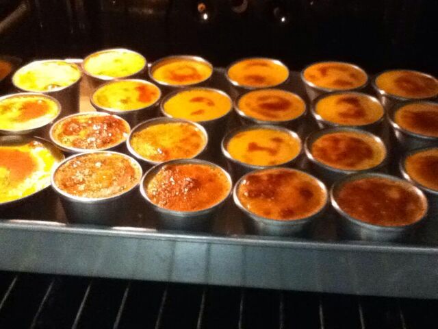 Pudins a sair do forno!