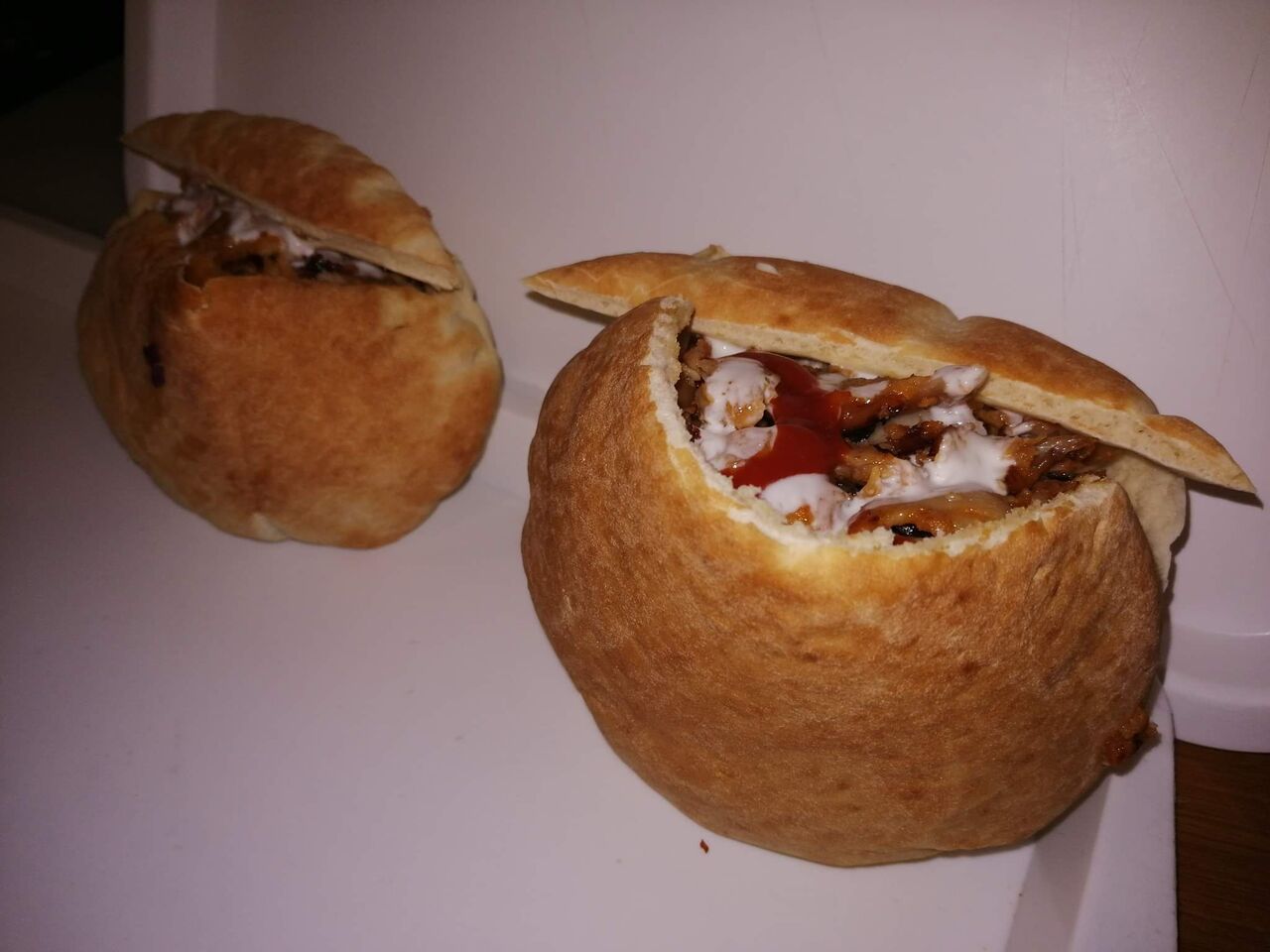 Gyros pitában 1190ft 