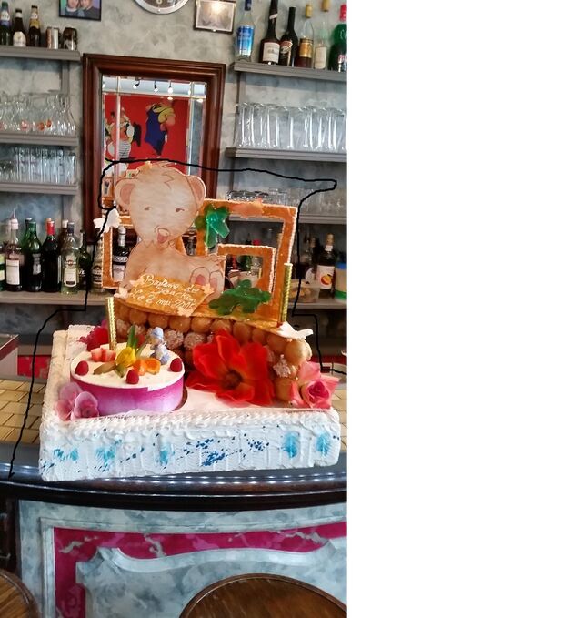 presentation de dessert