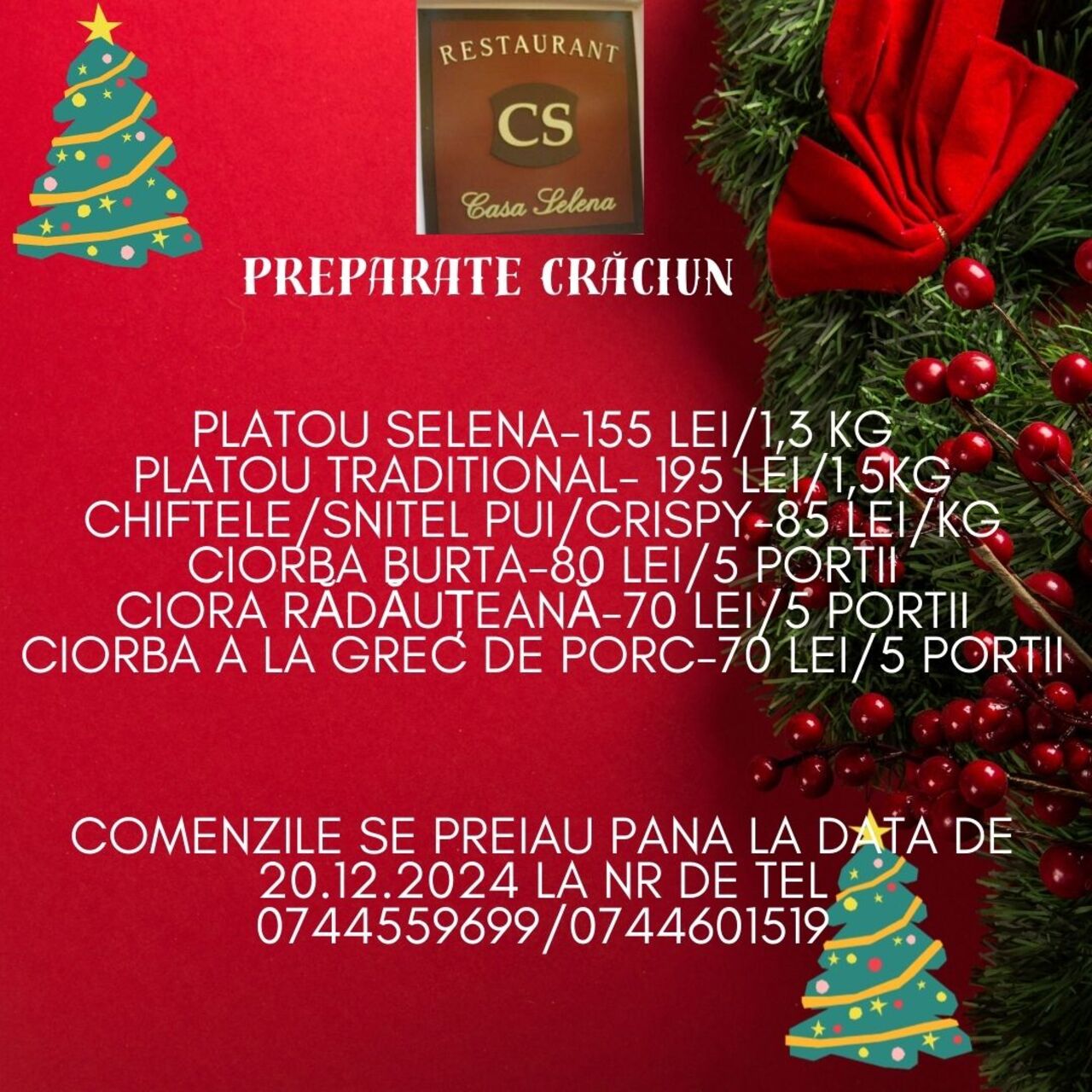 PREPARATE SĂRBĂTORI