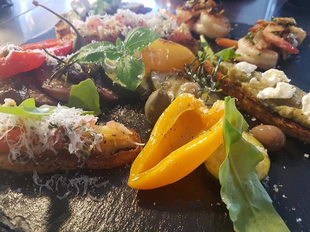 unsere Antipasti - Platte 