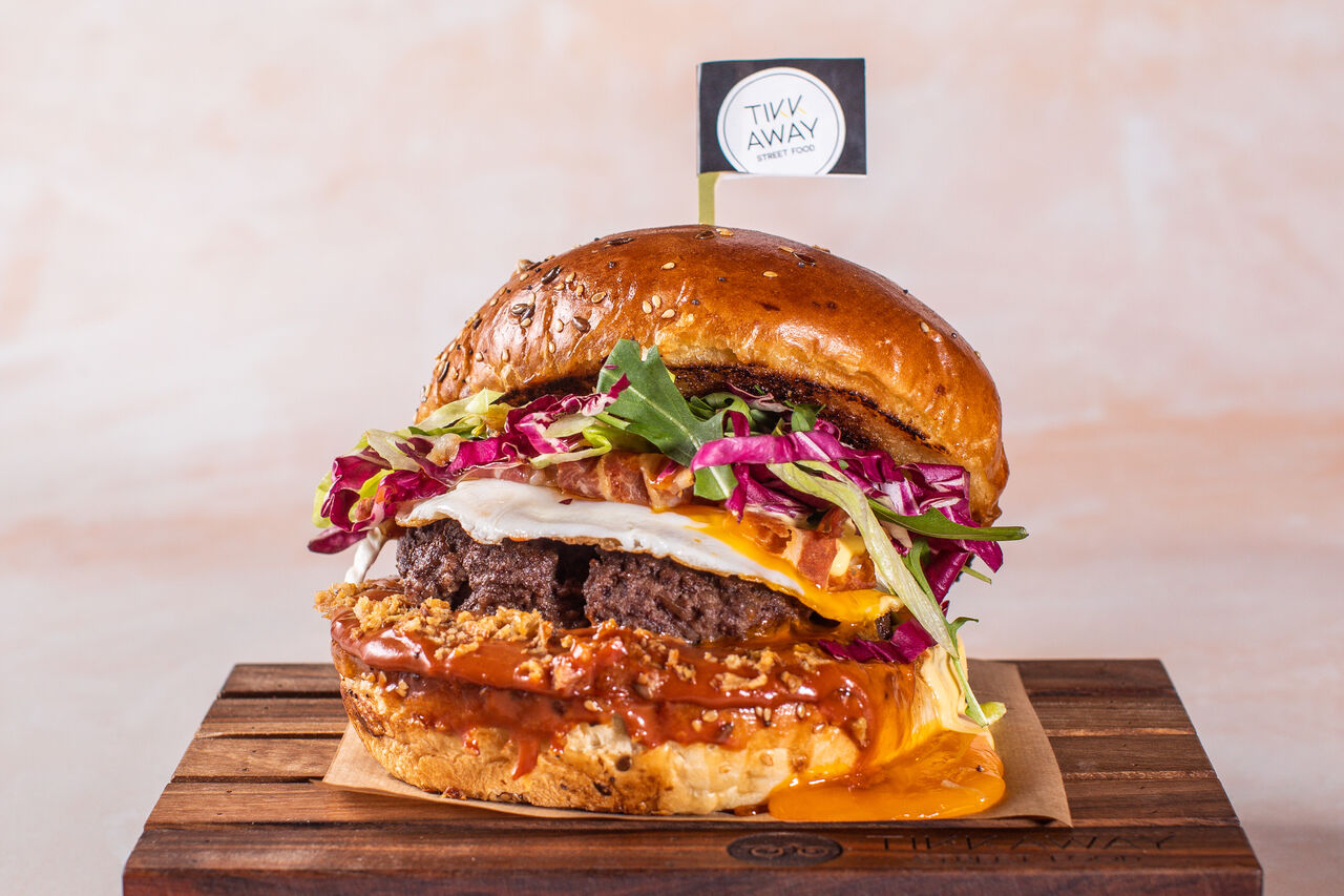 Smokin’ Cheese burger!