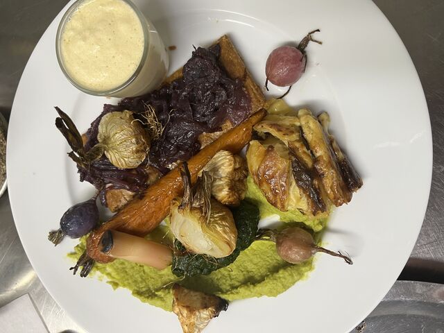 Assiette végétarienne 