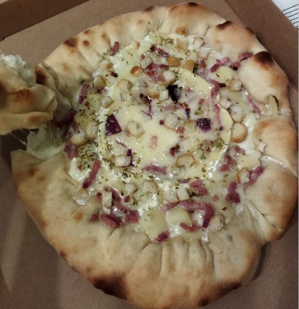 La normande (pizza du moment)