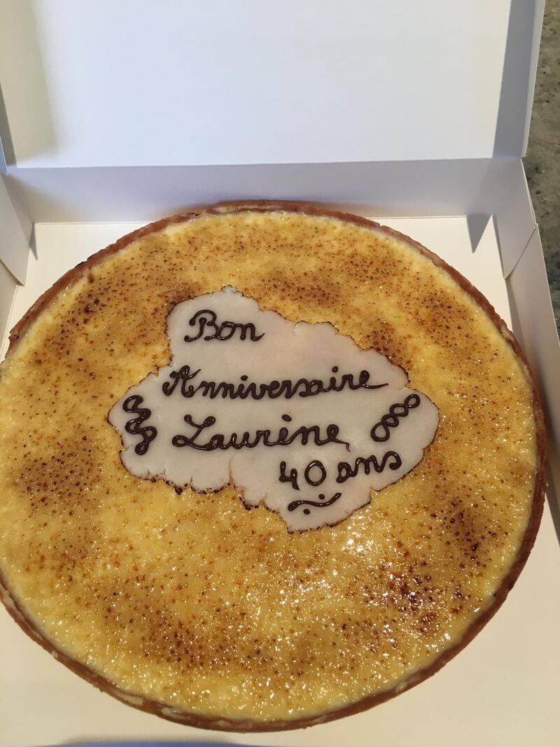 Tarte à l'orange - 5.50€/part