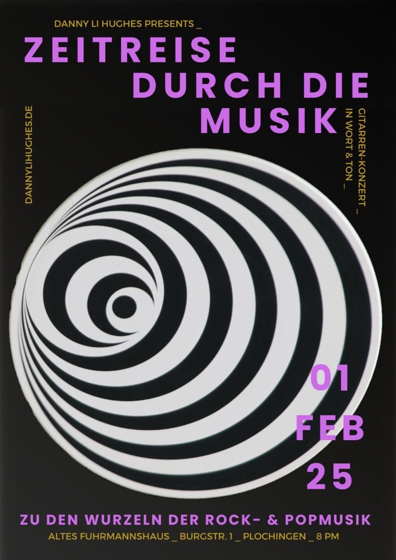 Danny Hughes und "Die Zeitreise durch die Musik"