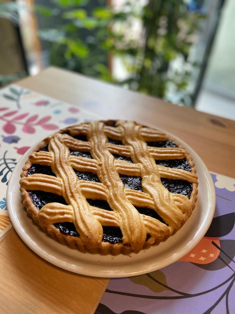 Crostata vegana fatta in casa