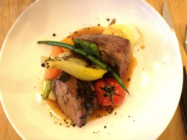 Filet d'agneau / vadouvan 