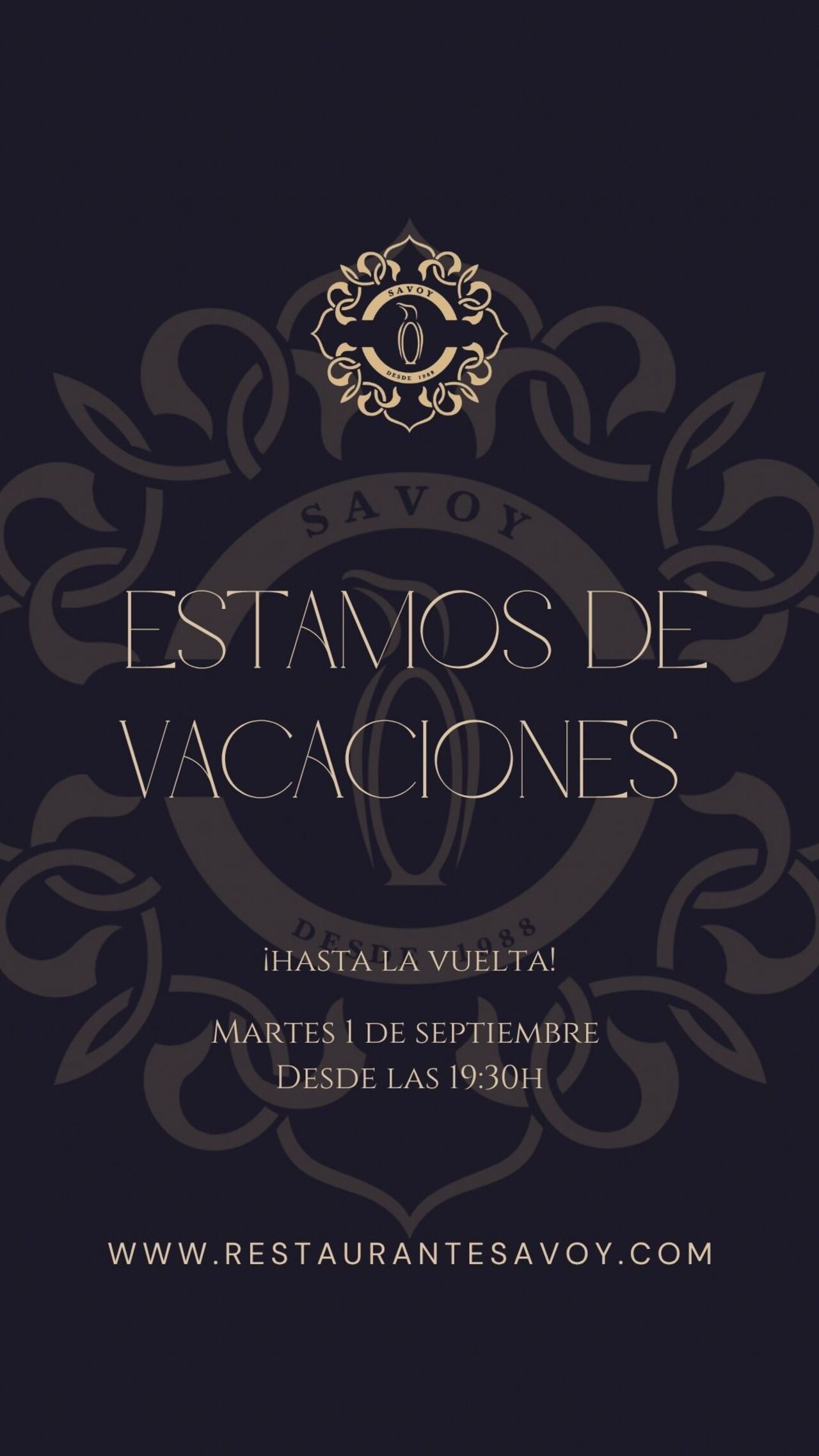 ¡Vacaciones!
