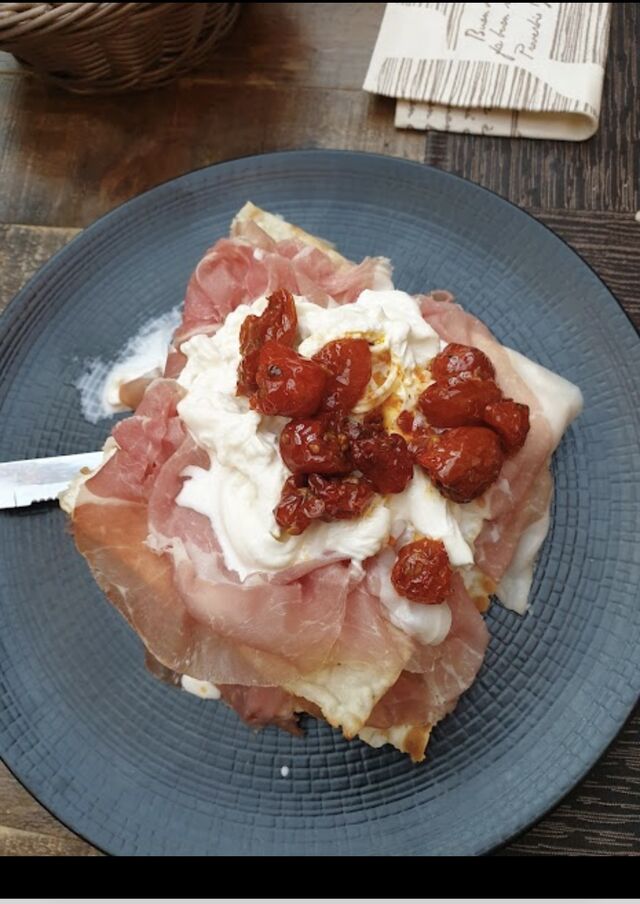 prosciutto crudo e burrata 