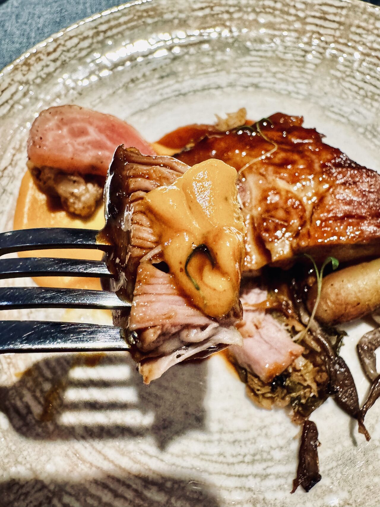 L’échine de cochon confite 20h