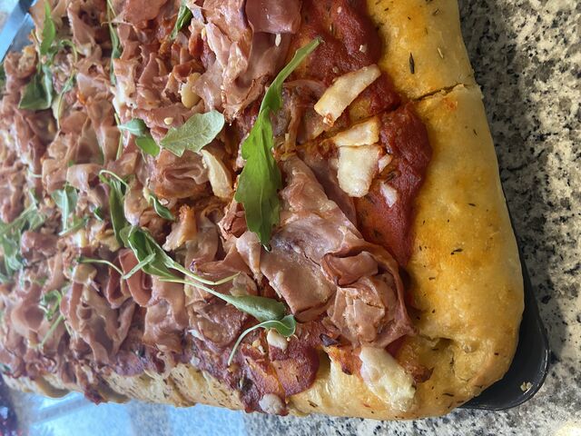 Focaccia à la part ou à la plaque entière pour vos apéros !!!