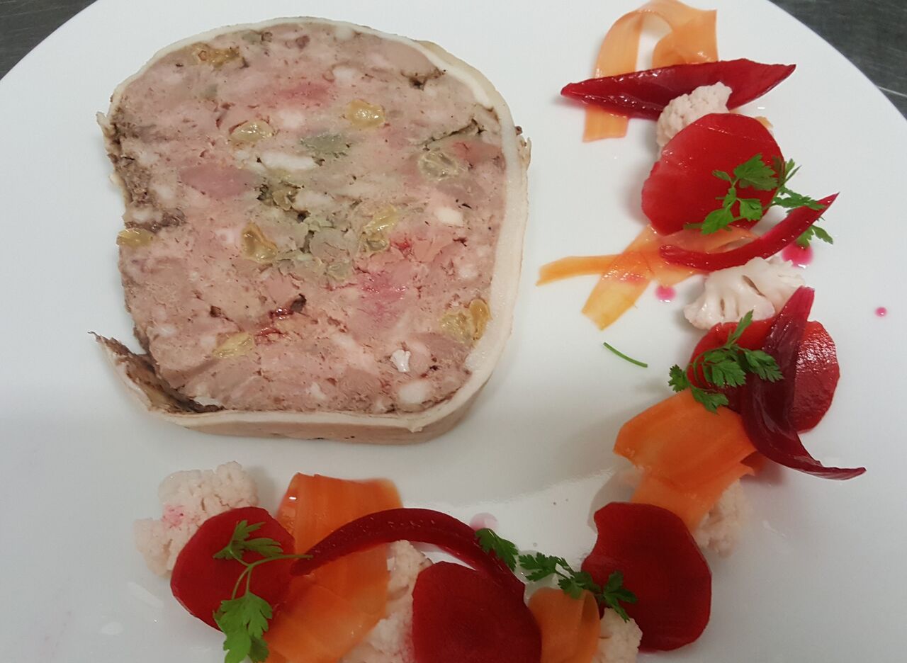 Terrine de Lapin et ses pickles de légumes