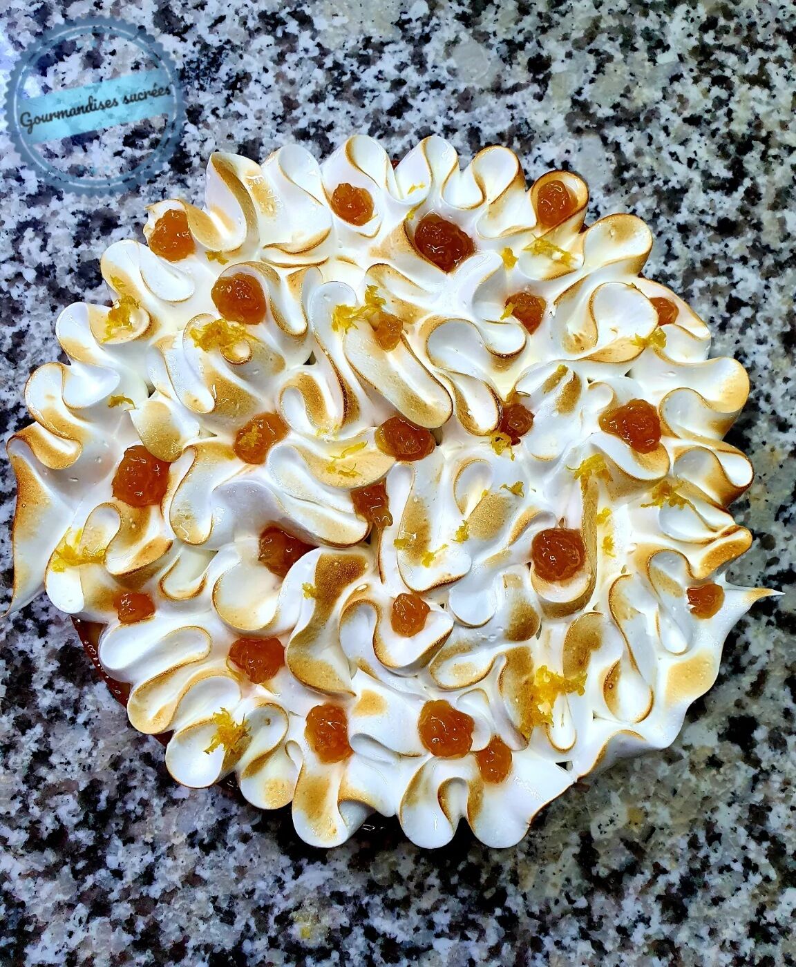 Tarte citron meringuée 