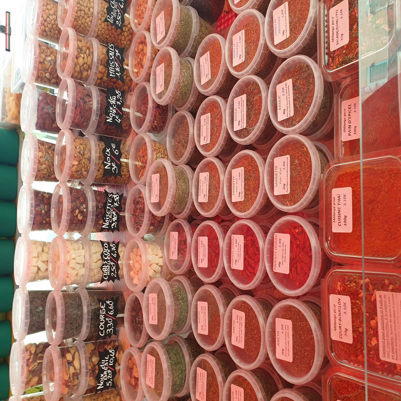 Nos épices et fruits secs