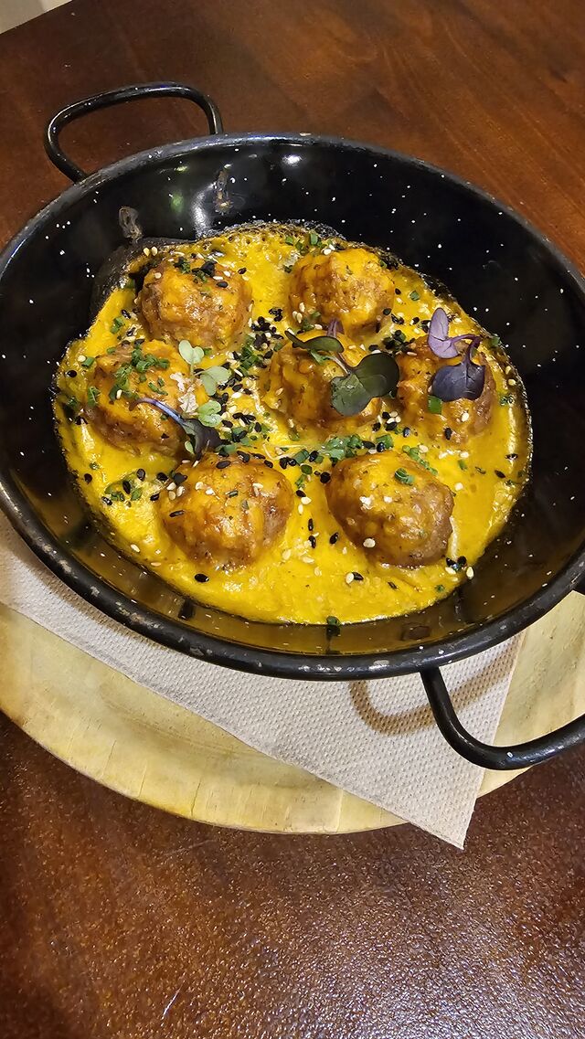 Albóndigas al estilo Thai