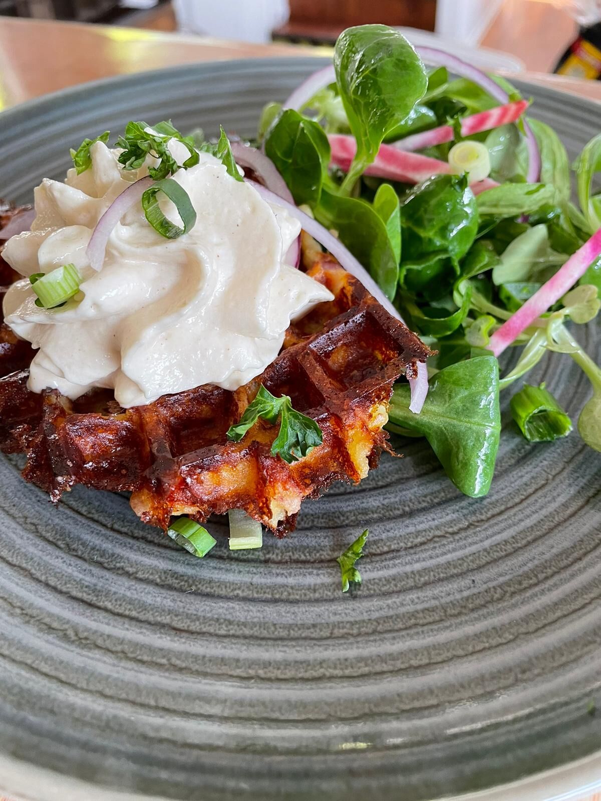 La gaufre fromagère