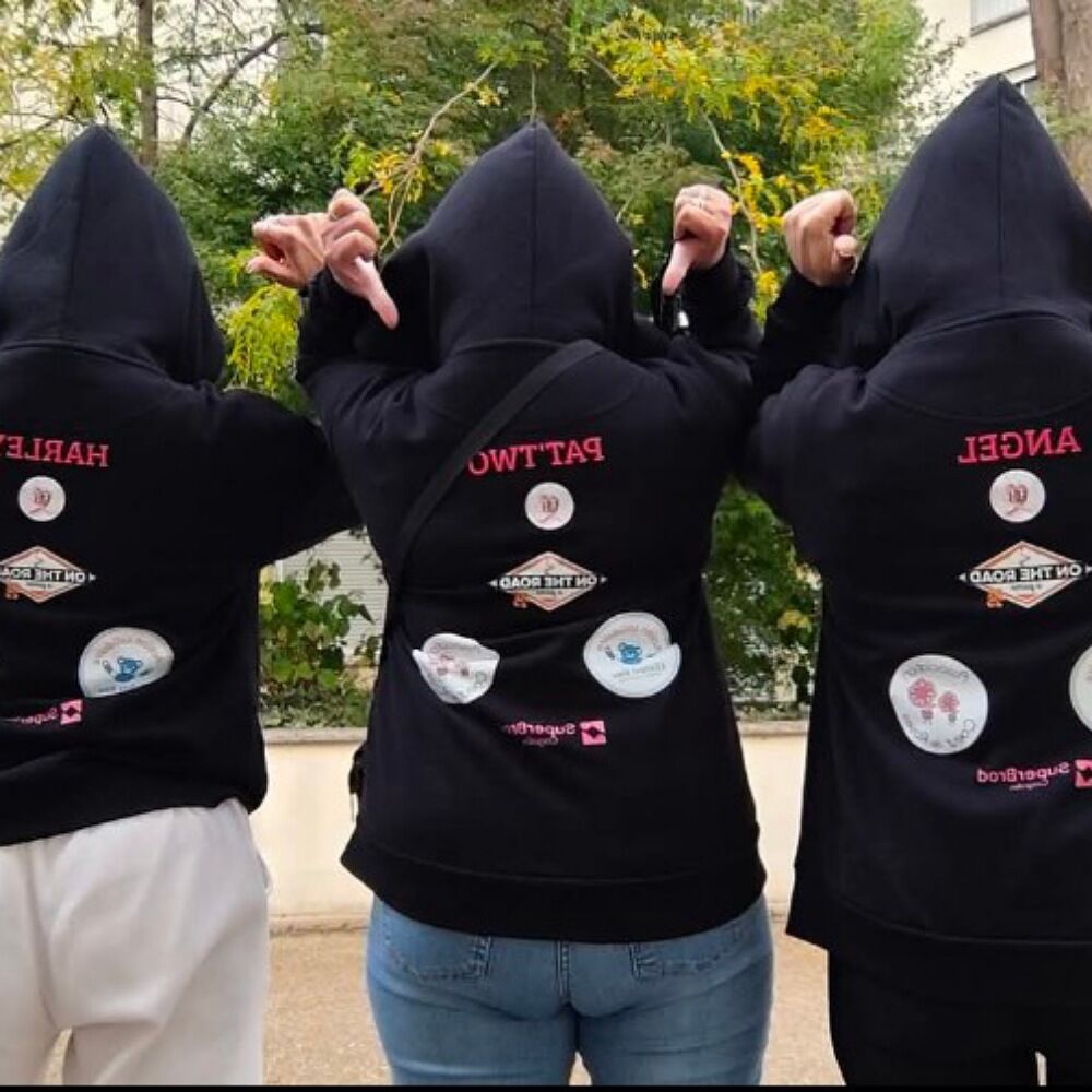 Les trois boubettes s'apprêtent à partir