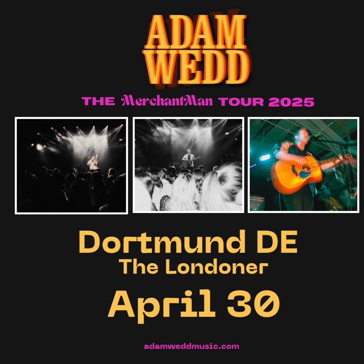 CANCELLED 30 APR - TANZ IN DEN MAI mit Adam Wedd live in concert at The Londoner 🎤👏🏼