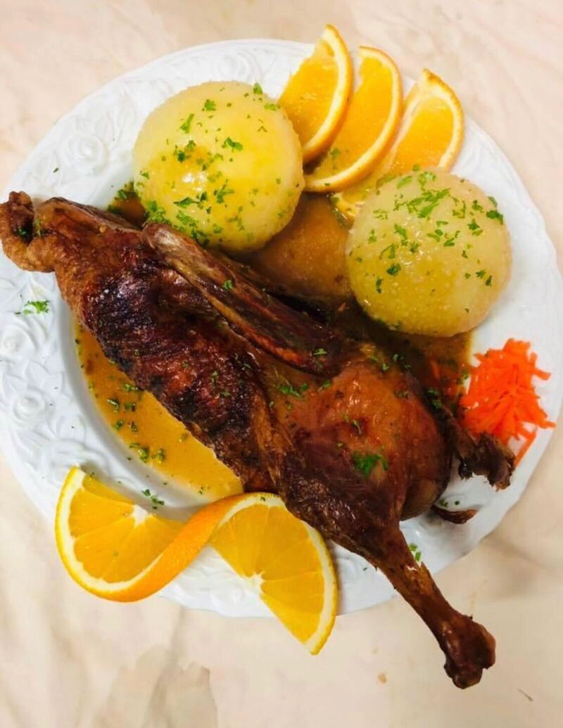 halbe bayerische Ente