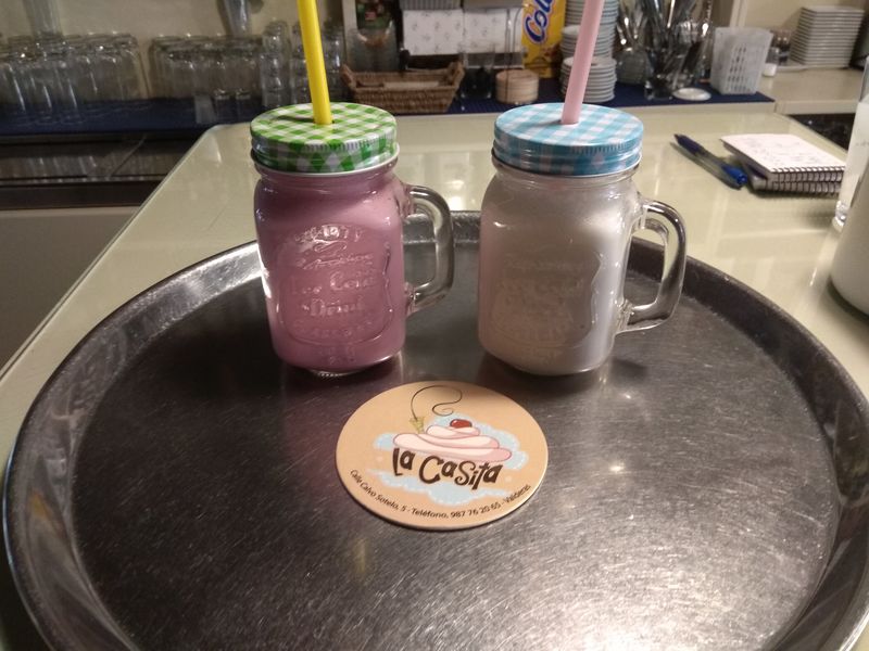 Dos riquísimos batidos.